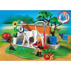 4193-Box de Lavage pour Chevaux