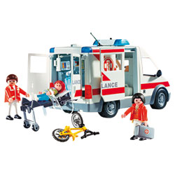 4221-Ambulanciers et Blessé