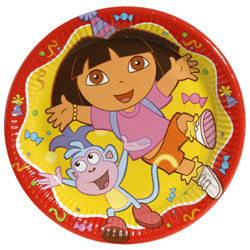10 assiettes Dora
