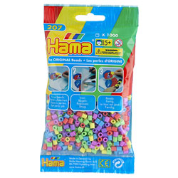 1000 Perles à Repasser Pastel