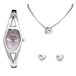 Parure Bijoux Coeur