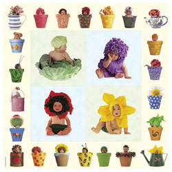 Puzzle 1000 pièces Anne Geddes Jeunes Pousses
