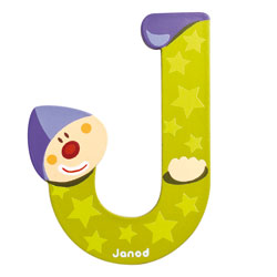 Lettre clown J