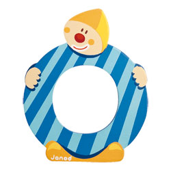 Lettre clown O
