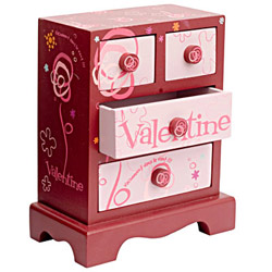 King jouet: Commode de rangement en Bois Valentine