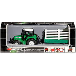 Tracteur métal et sa remorque