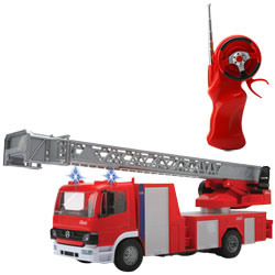 Camion de pompiers radiocommandé