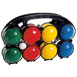 King jouet: 8 boules de pétanque D74cm