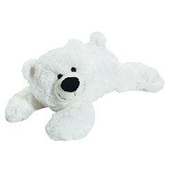 Peluche ours blanc