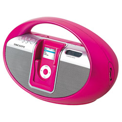 Station d'accueil Rose Pour IPod