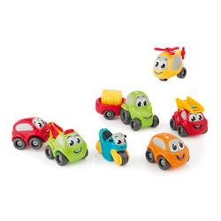Coffret 8 véhicules Vroom Planet