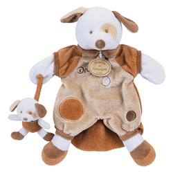 Marionnette Daffy le chien + bébé