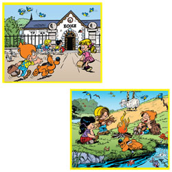 Puzzle 100 Pièces Boule et Bill