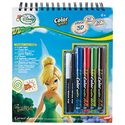 Carnet d'activités Fairies color splitz