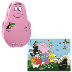 Puzzle Barbapapa 24 pièces - photo de famille