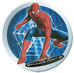 8 Assiettes Spiderman