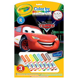 Coloriage aux numéros Cars