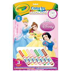 Coloriage aux numéros Disney Princesses
