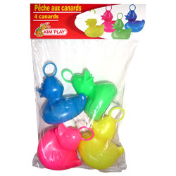 4 canards pour pêche à la ligne
