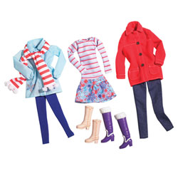 Coffret de 3 vêtements pour poupées Liv