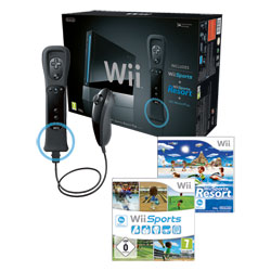 Console Wii noire