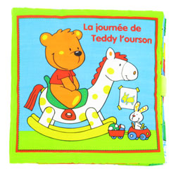 Livre d'éveil en tissu
