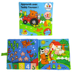 Livre d'activités en tissu