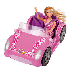 Lolly et son cabriolet