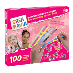 Création de bracelets prénoms