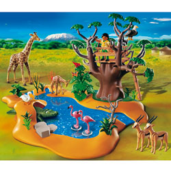 4827-Poste D'observation Et Animaux De La Savane