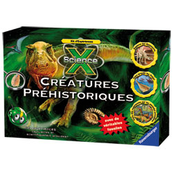 Kit d'expériences Créatures préhistoriques