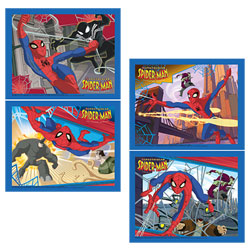 Puzzle 2X35 Pièces Spiderman