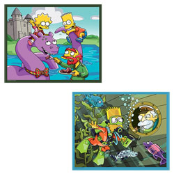 Puzzle 100 Pièces Simpsons