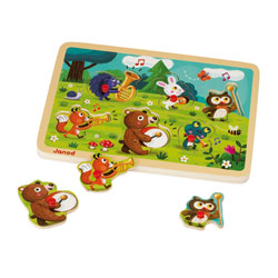 Puzzle Musical Orchestre De La Forêt