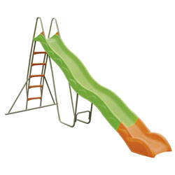Toboggan double vague 