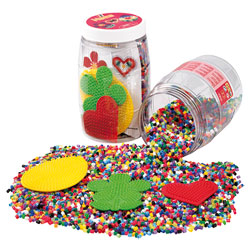 Pot de 9000 perles à repasser