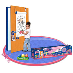 Poster de porte à colorier