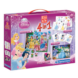 Edukit 4 en 1 Disney Princesses