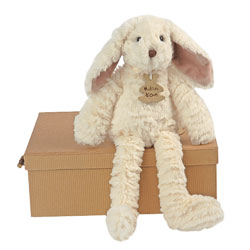 Histoire d'Ours-Doudou Lapinou 35cm