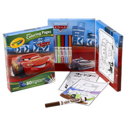 80 Mini dessins Cars + feutres