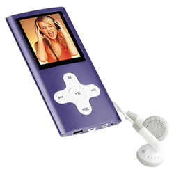 Lecteur MP4 Violet 8Go