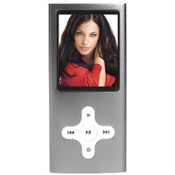 Lecteur MP4 avec appareil photo 8Go Gris