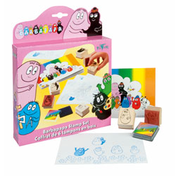 Tampons en bois Barbapapa