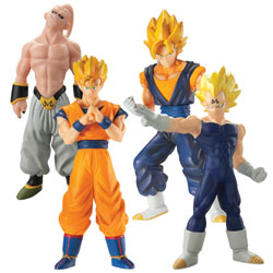 Pack de 4 figurine Hyper Collection Dragon Ball Z