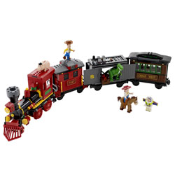 Course poursuite dans le train du Far West