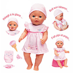 Baby Born-Fille gourmande