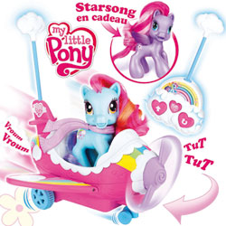 Mon Petit Poney : Rainbow Dash et son avion