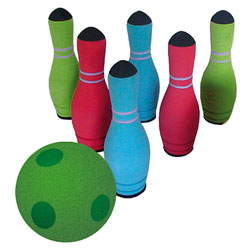 Jeu de bowling en mousse