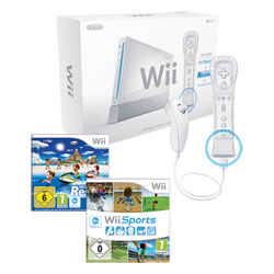 Pack console Wii blanche