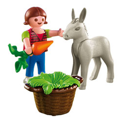 4740-Enfant et ânon
